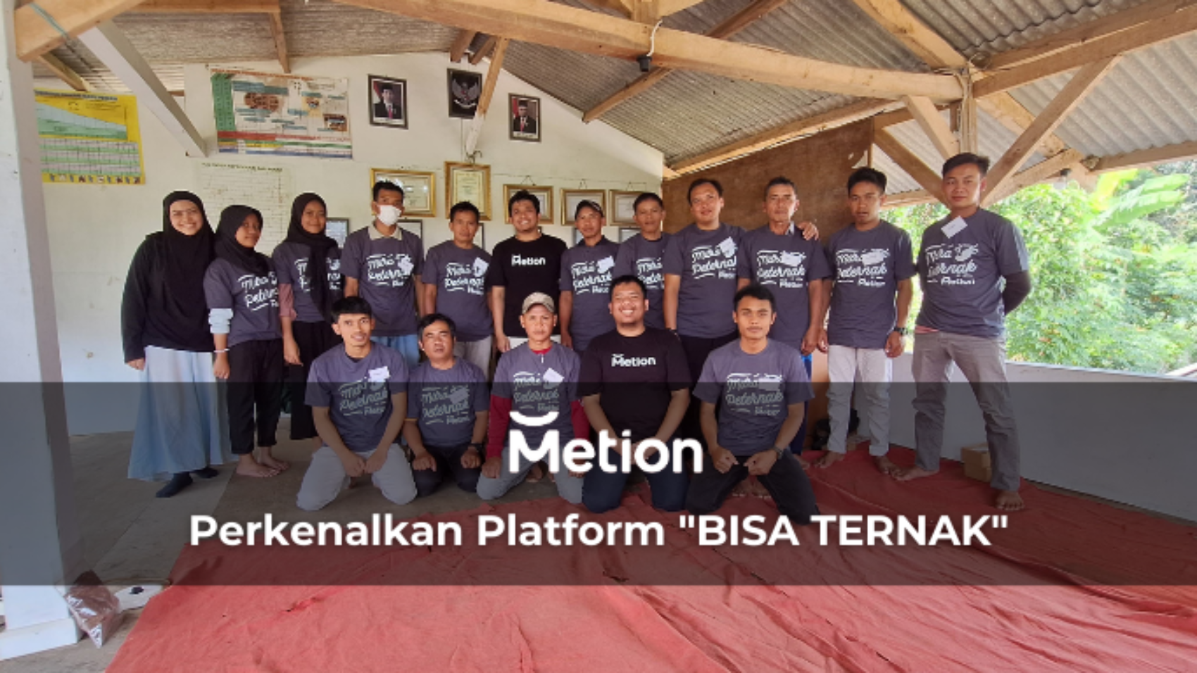 Metion Perkenalkan Platform Bisa Ternak