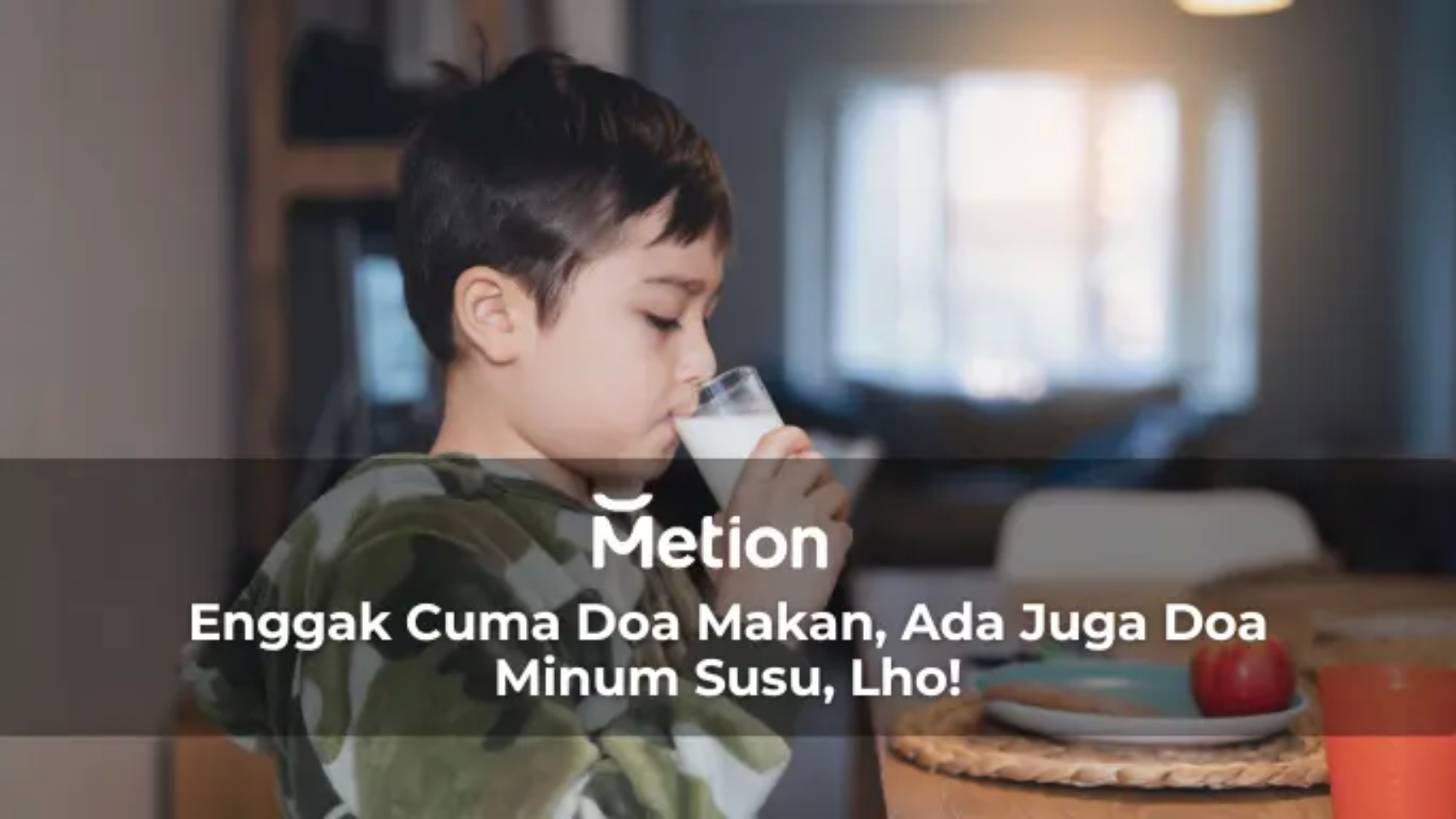 Doa Minum Susu
