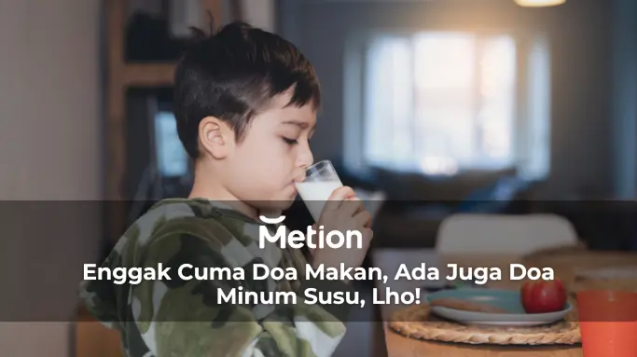 Doa Minum Susu